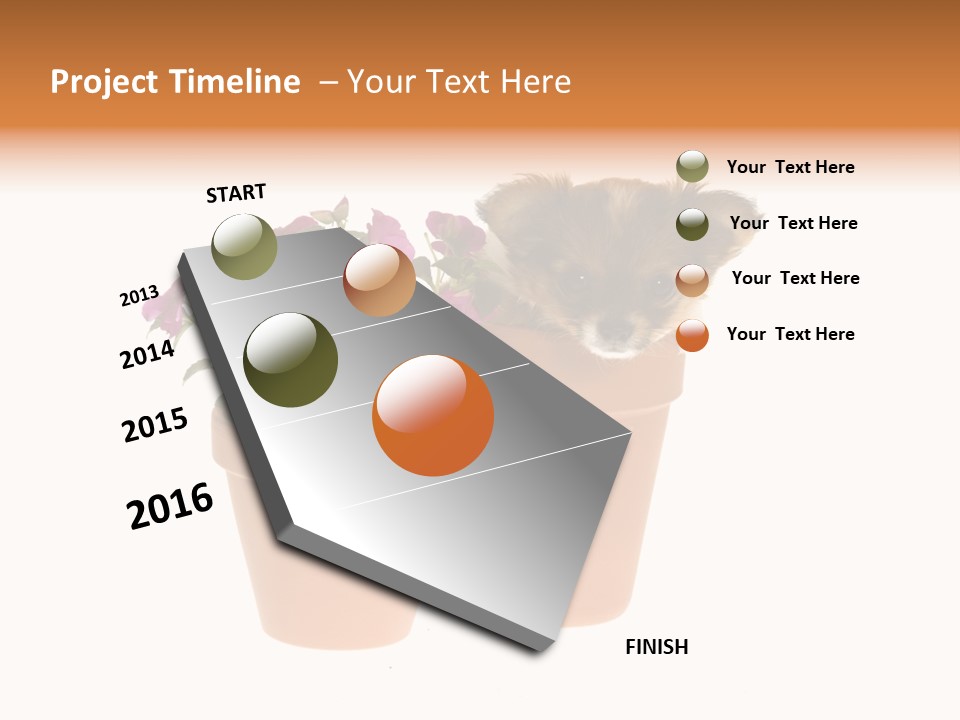 Creativity Hand Cake PowerPoint Template