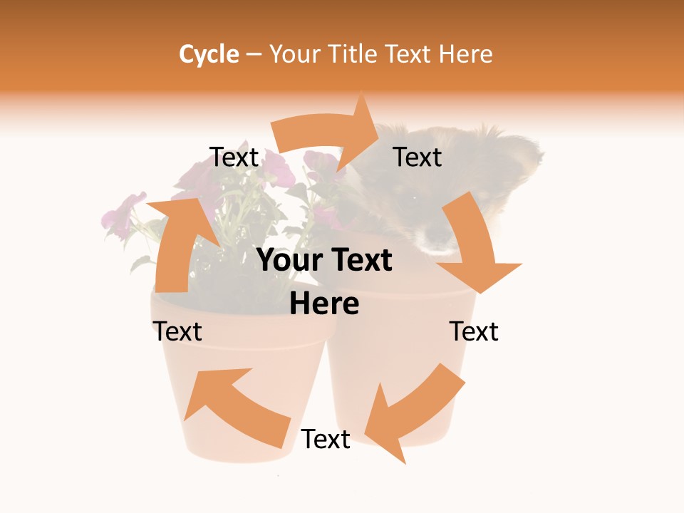 Creativity Hand Cake PowerPoint Template