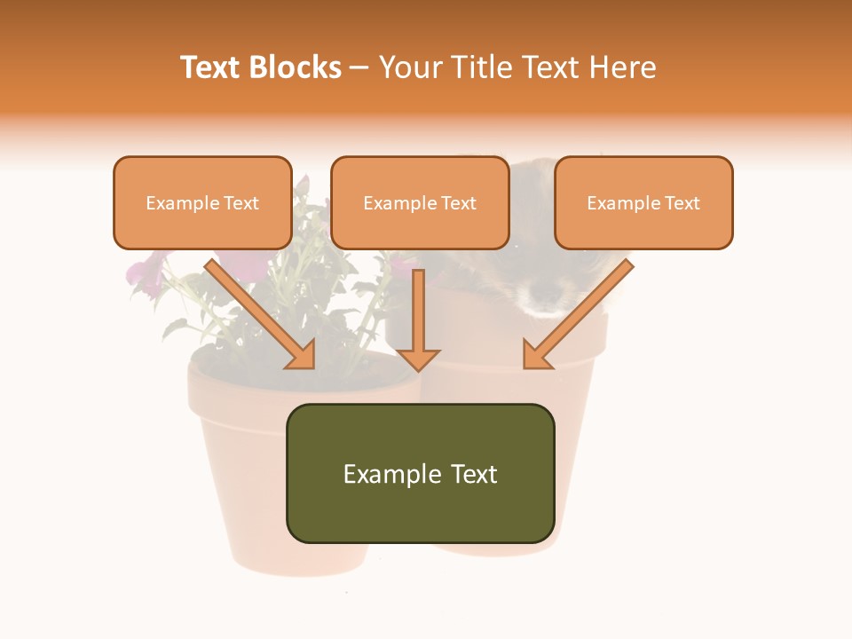 Creativity Hand Cake PowerPoint Template