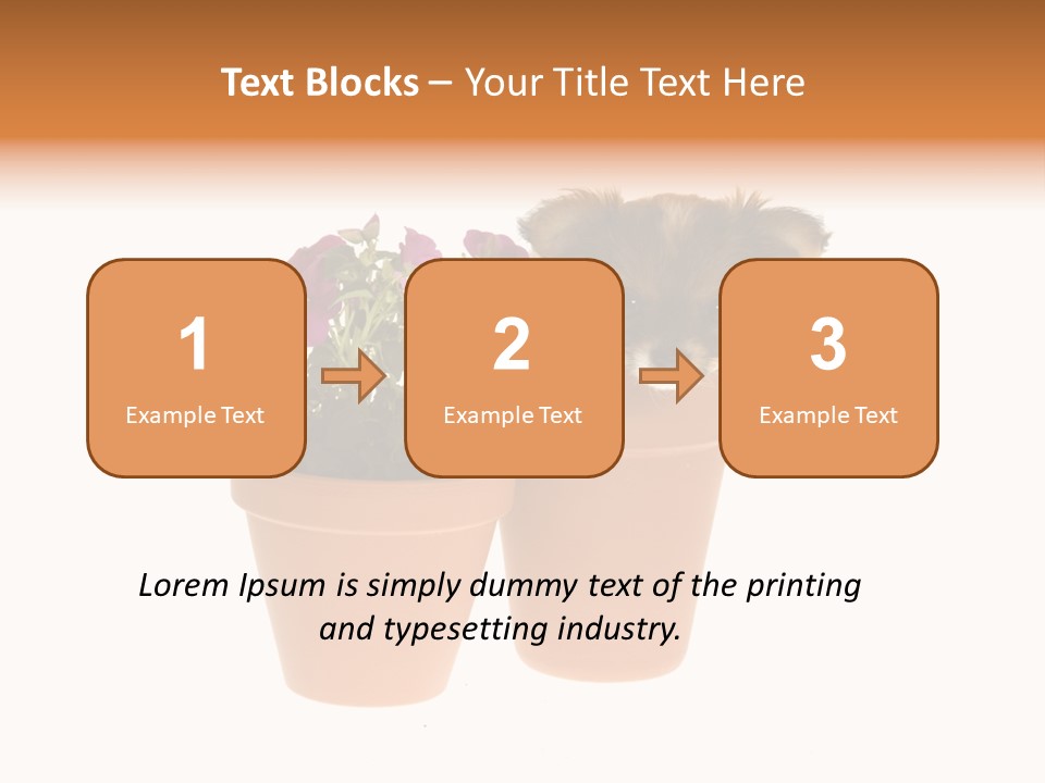 Creativity Hand Cake PowerPoint Template