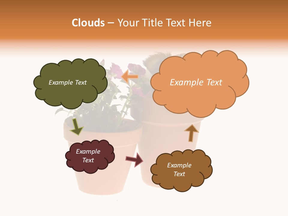 Creativity Hand Cake PowerPoint Template
