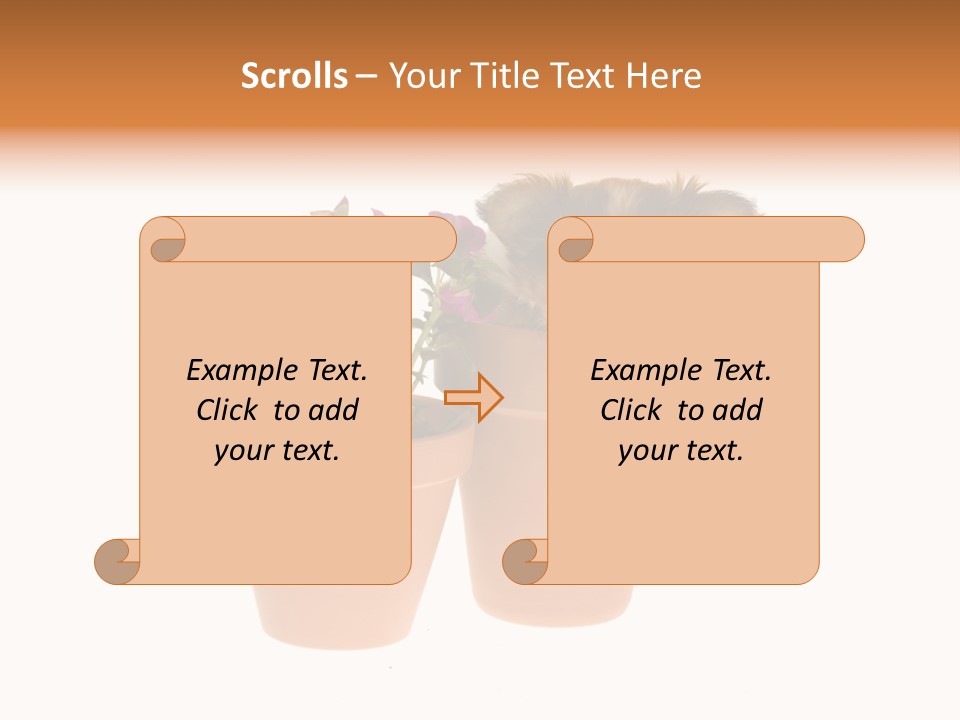 Creativity Hand Cake PowerPoint Template