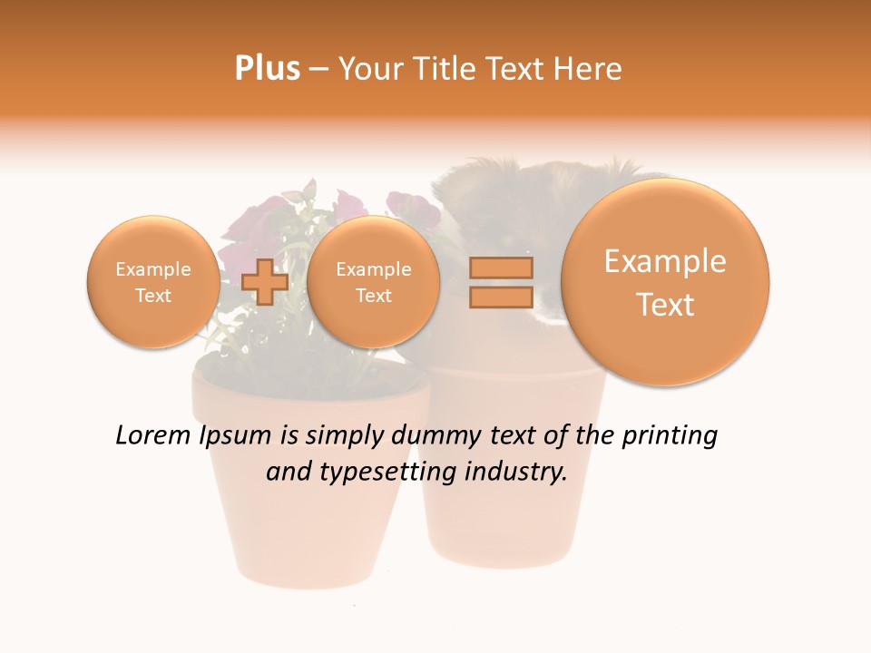 Creativity Hand Cake PowerPoint Template