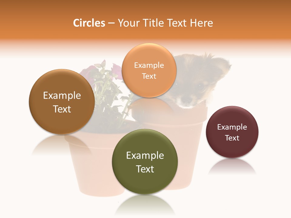 Creativity Hand Cake PowerPoint Template