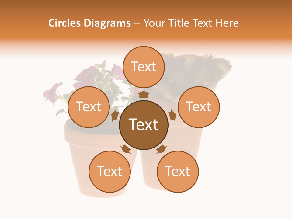 Creativity Hand Cake PowerPoint Template