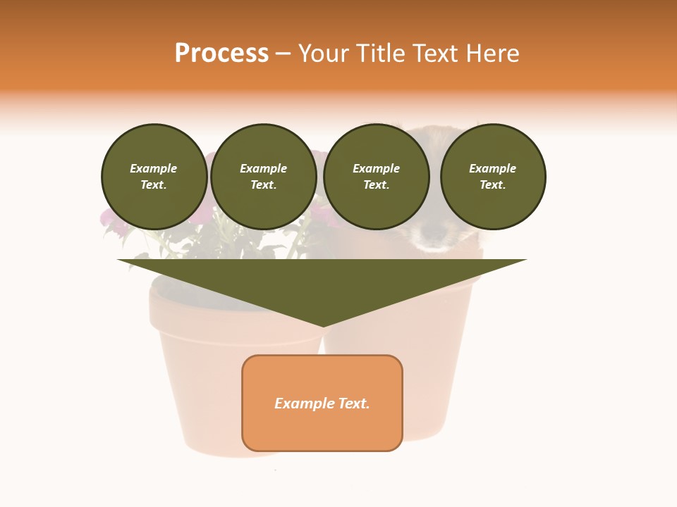 Creativity Hand Cake PowerPoint Template