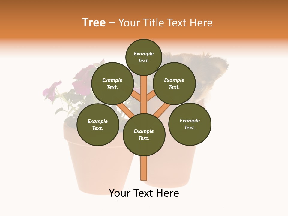 Creativity Hand Cake PowerPoint Template