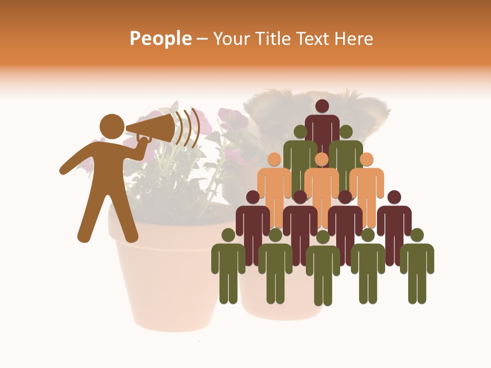 Creativity Hand Cake PowerPoint Template