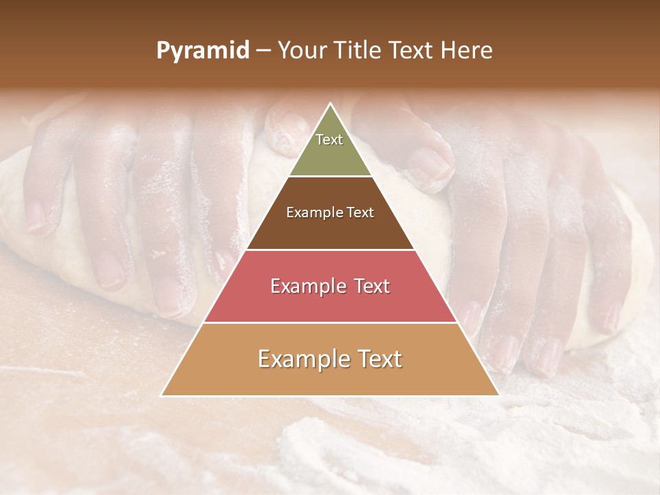 Creativity Hand Cake PowerPoint Template