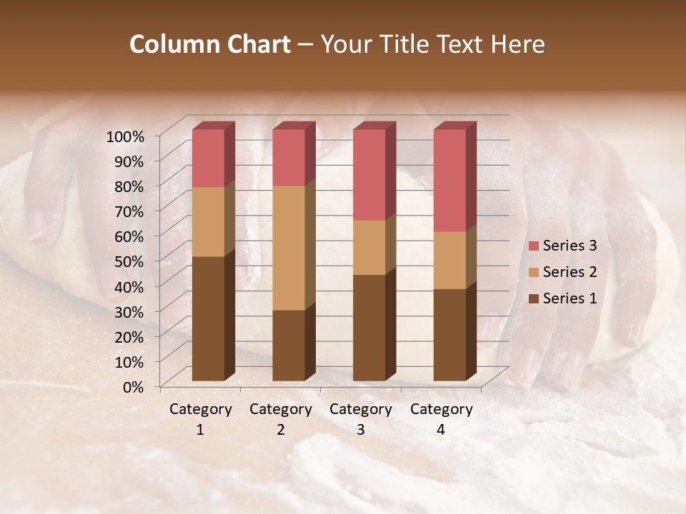 Creativity Hand Cake PowerPoint Template