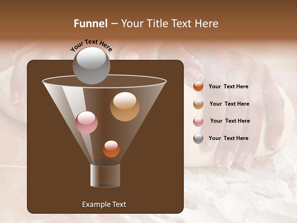 Creativity Hand Cake PowerPoint Template