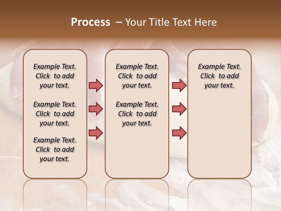 Creativity Hand Cake PowerPoint Template