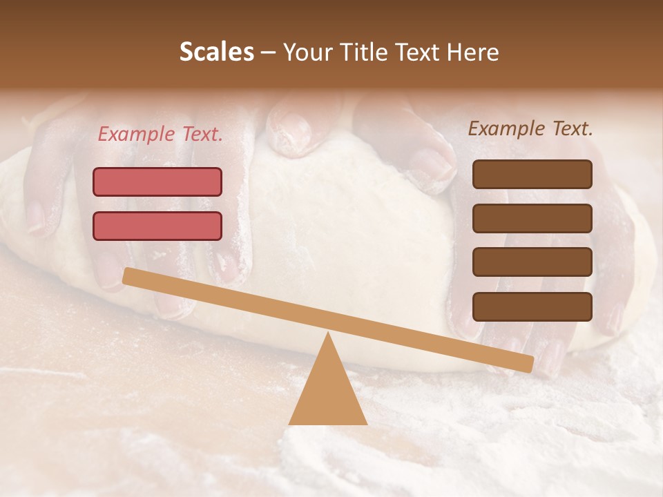 Creativity Hand Cake PowerPoint Template