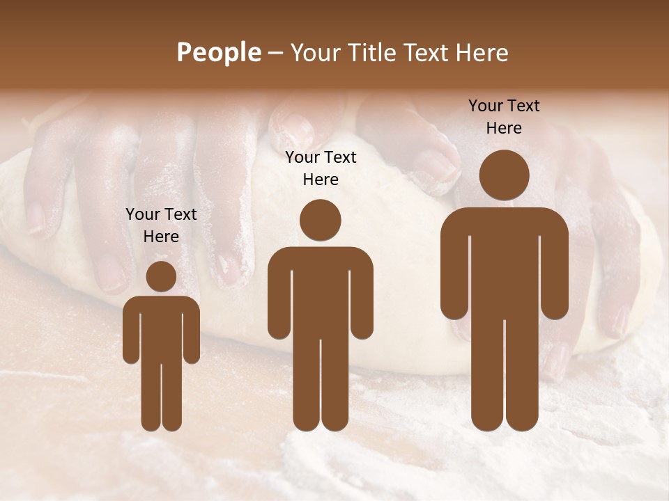 Creativity Hand Cake PowerPoint Template