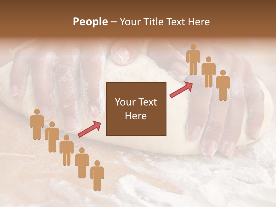 Creativity Hand Cake PowerPoint Template