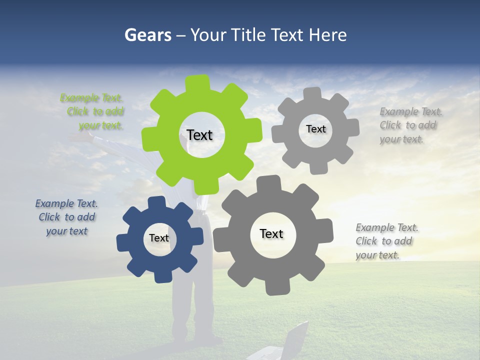 Person Healthy Male PowerPoint Template