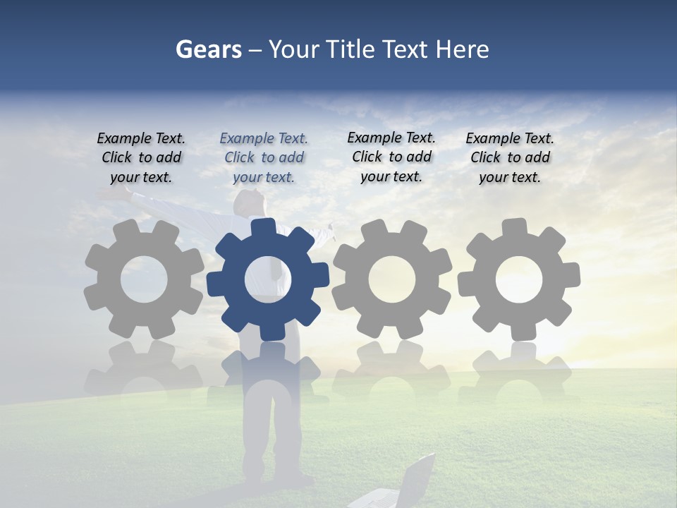 Person Healthy Male PowerPoint Template