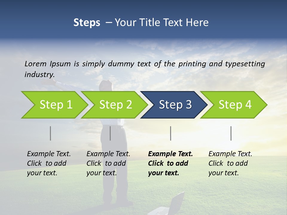 Person Healthy Male PowerPoint Template