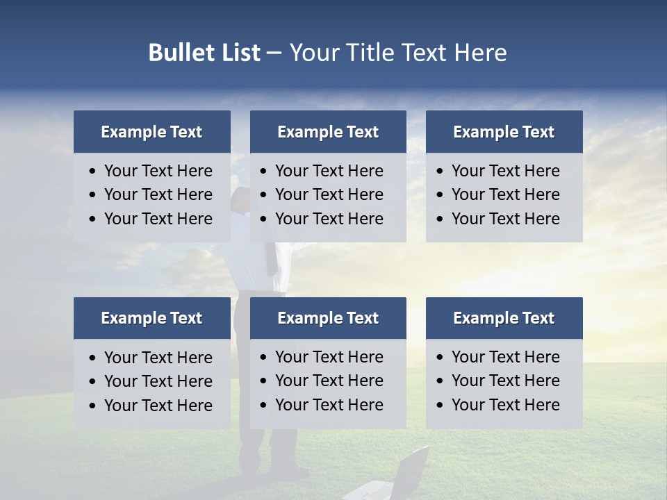 Person Healthy Male PowerPoint Template