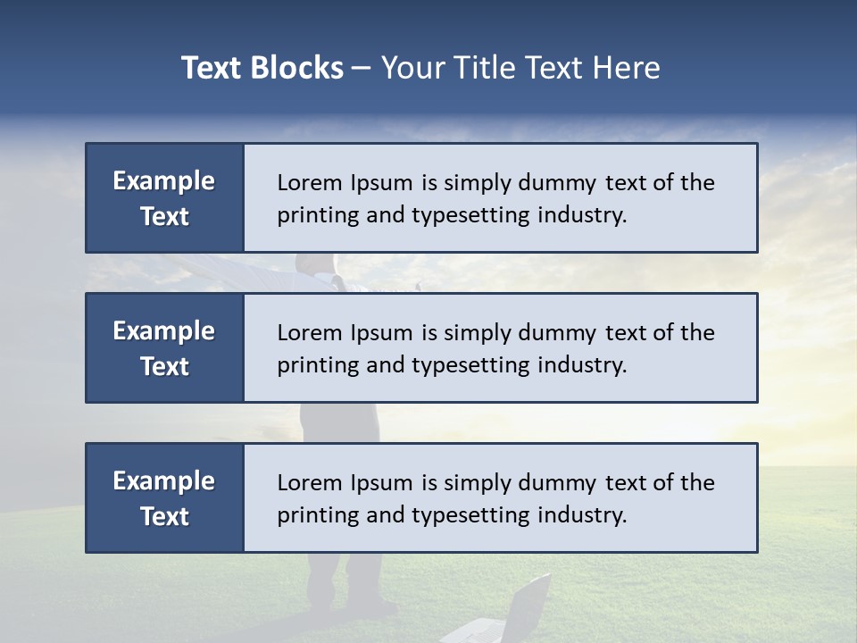 Person Healthy Male PowerPoint Template
