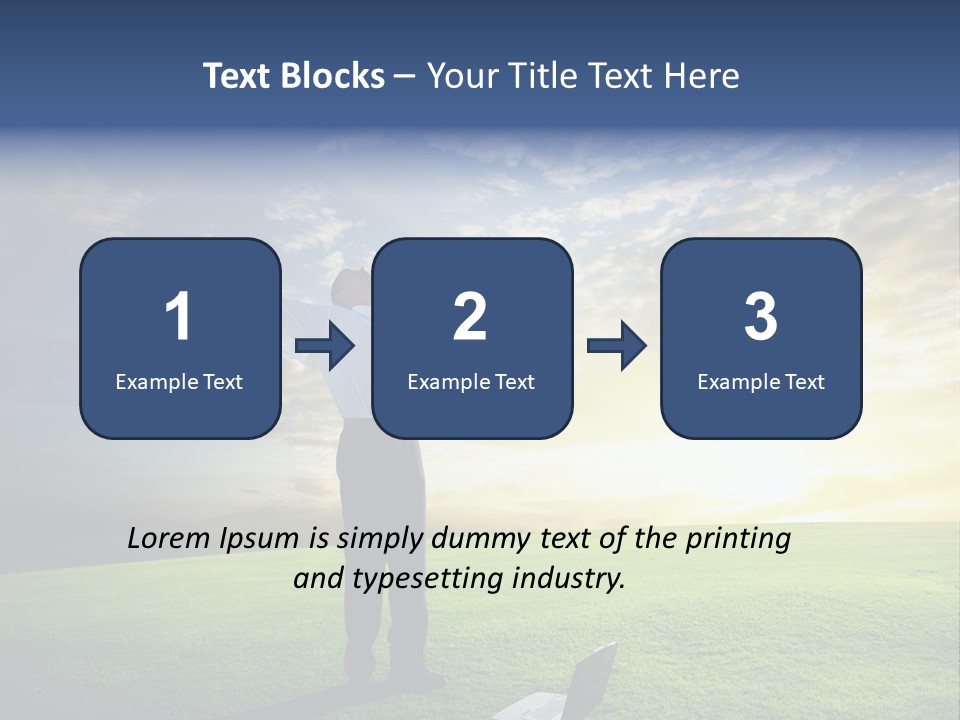 Person Healthy Male PowerPoint Template