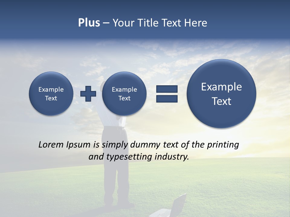 Person Healthy Male PowerPoint Template