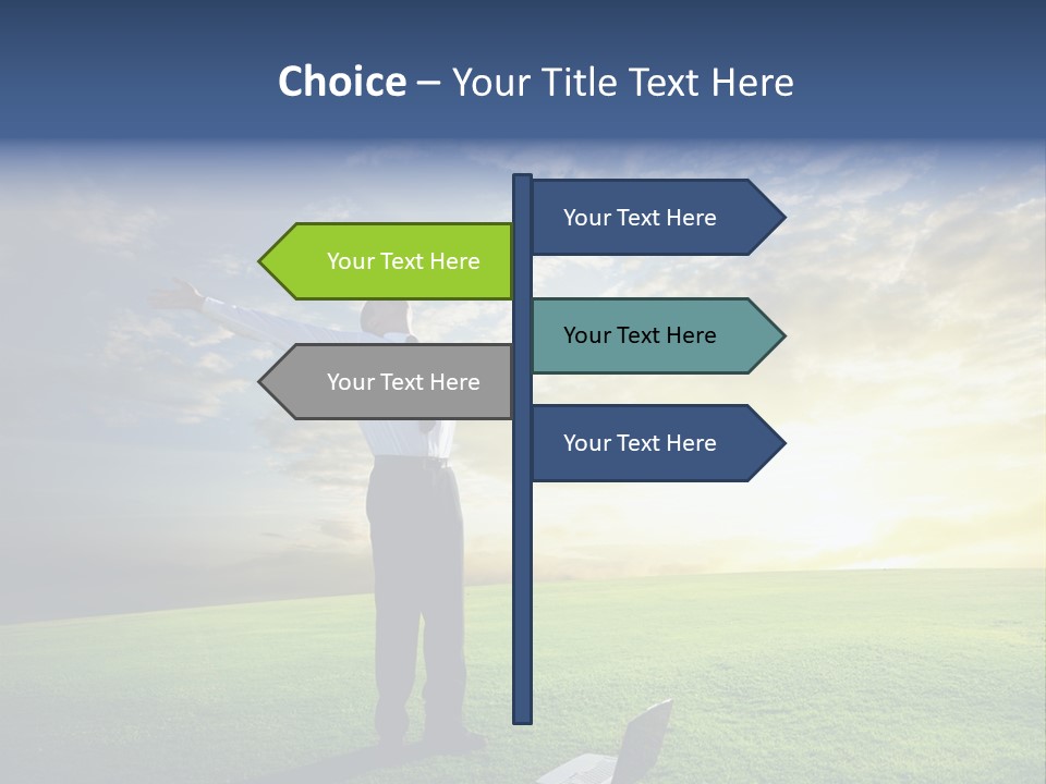Person Healthy Male PowerPoint Template