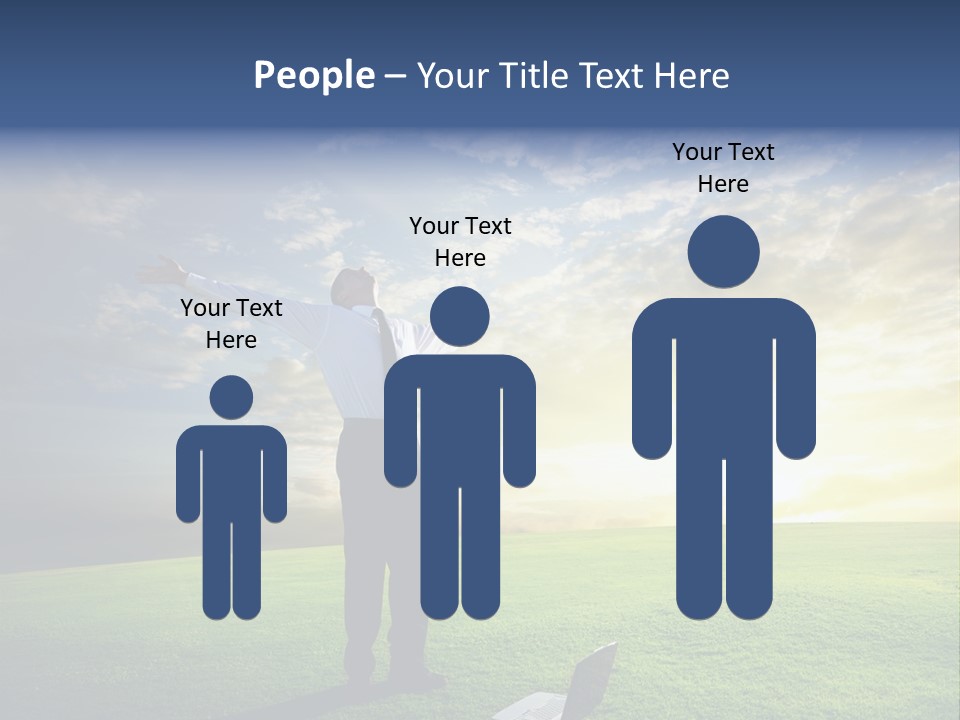 Person Healthy Male PowerPoint Template