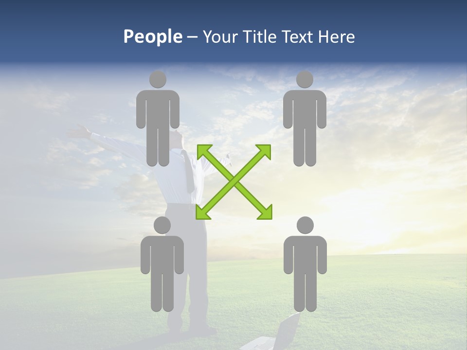 Person Healthy Male PowerPoint Template