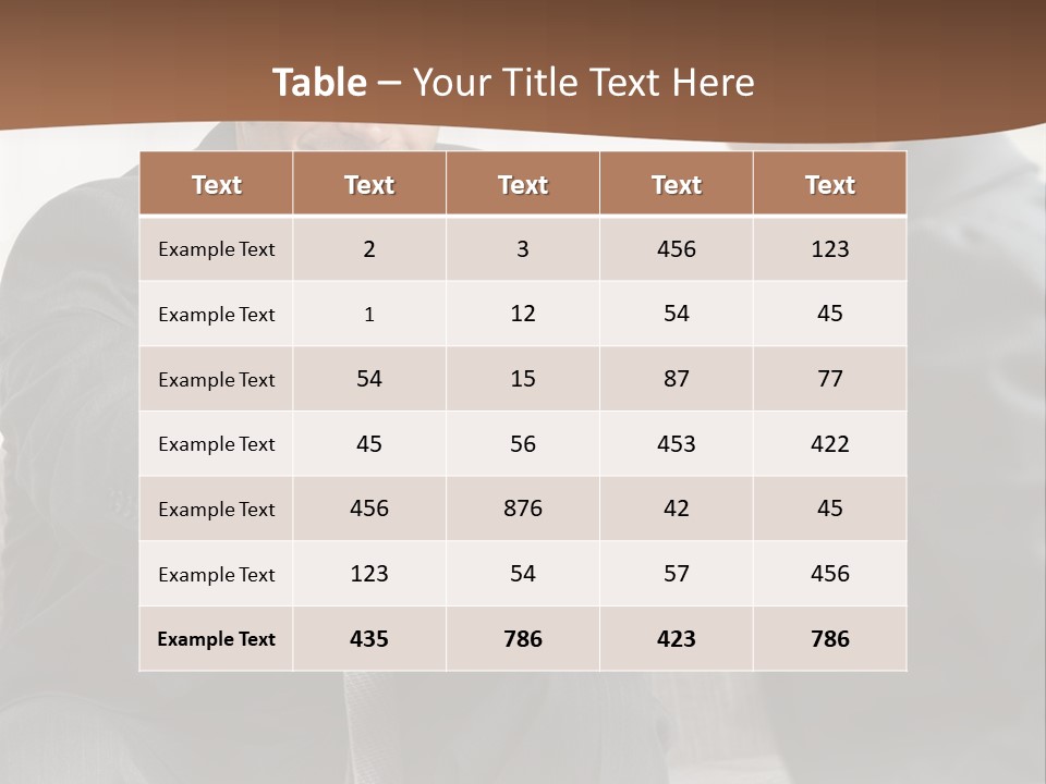 Expression Employment Career PowerPoint Template