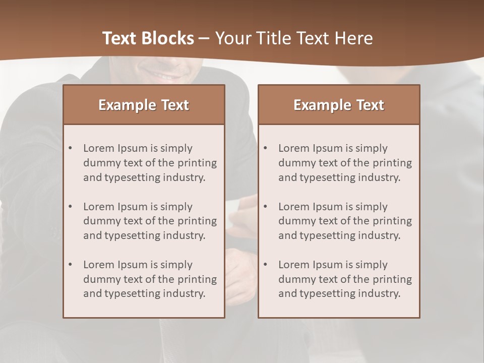 Expression Employment Career PowerPoint Template