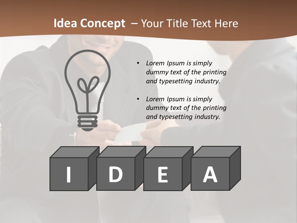 Expression Employment Career PowerPoint Template