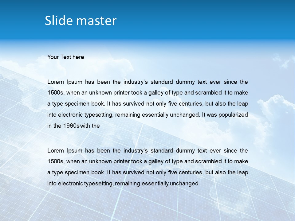 Selective Appetizer Fresh PowerPoint Template