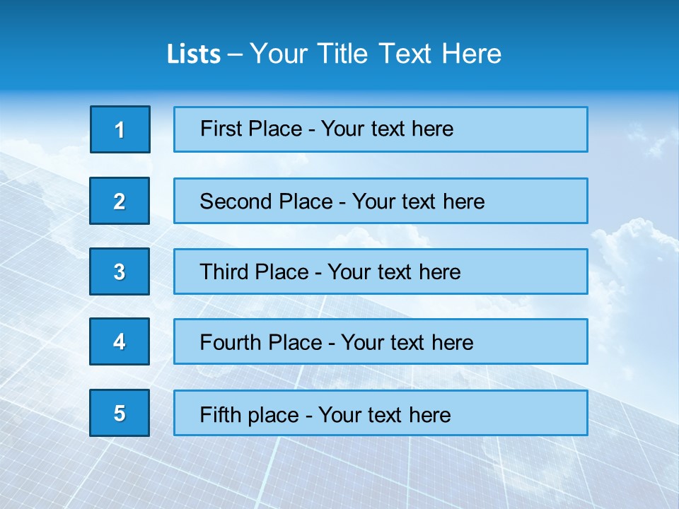 Selective Appetizer Fresh PowerPoint Template