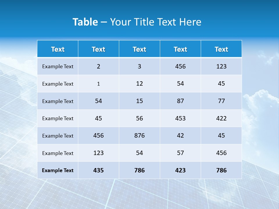 Selective Appetizer Fresh PowerPoint Template