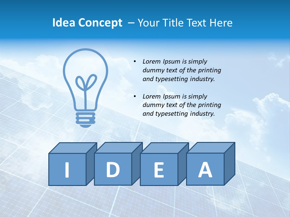 Selective Appetizer Fresh PowerPoint Template