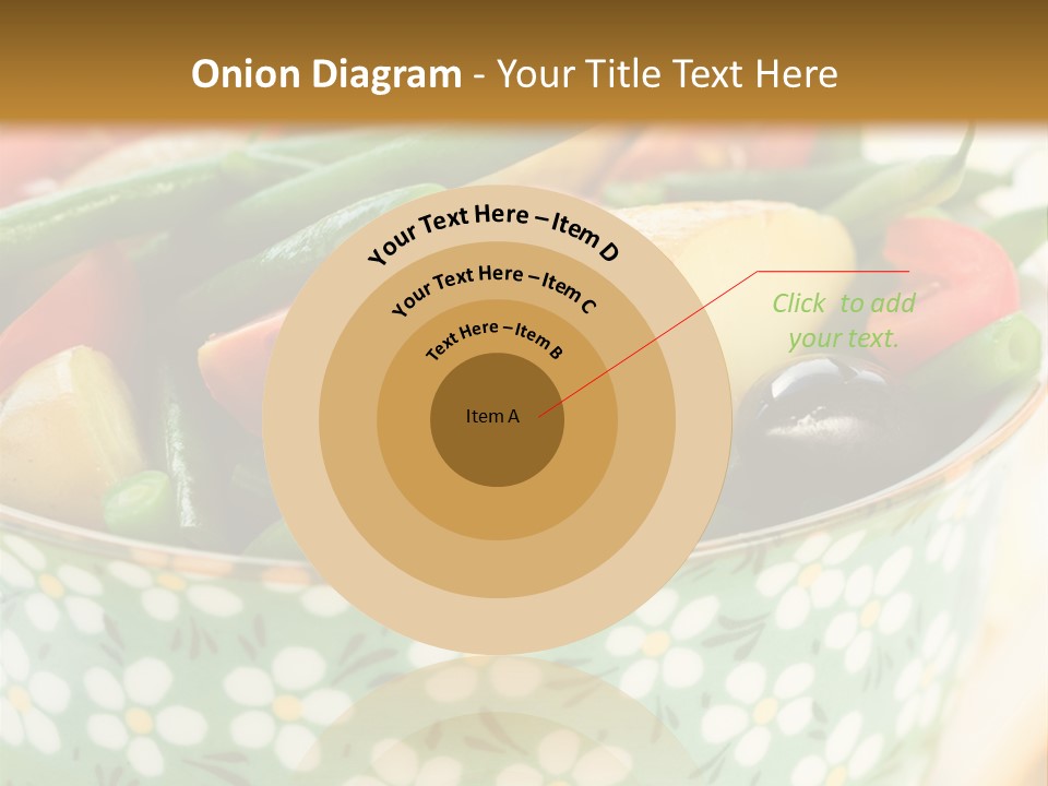 Selective Appetizer Fresh PowerPoint Template