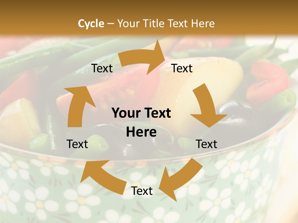 Selective Appetizer Fresh PowerPoint Template