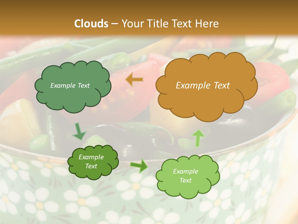 Selective Appetizer Fresh PowerPoint Template