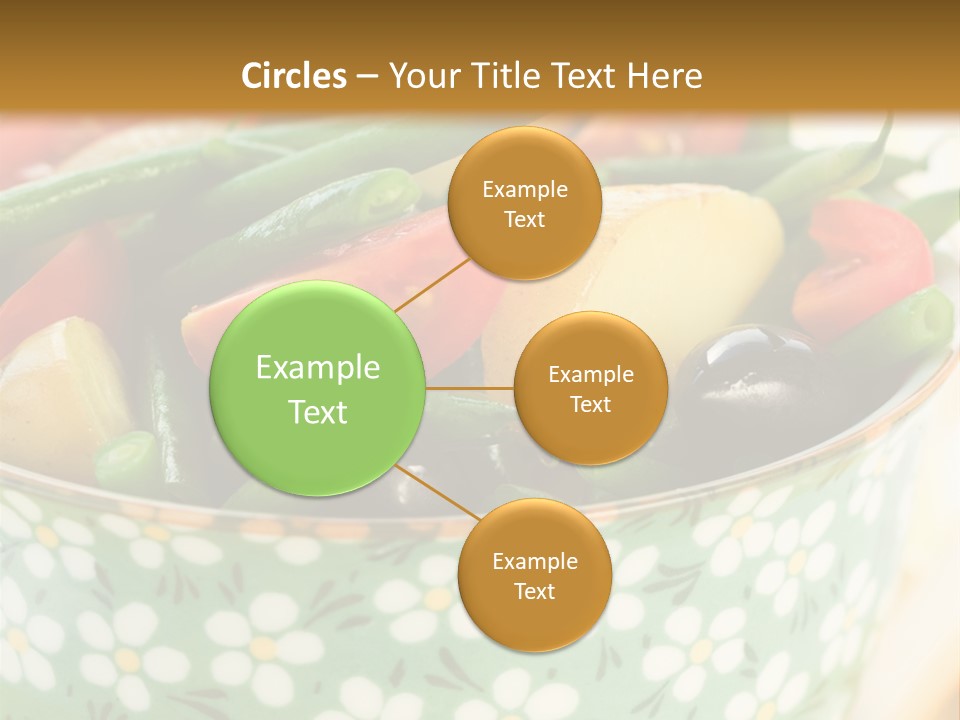 Selective Appetizer Fresh PowerPoint Template