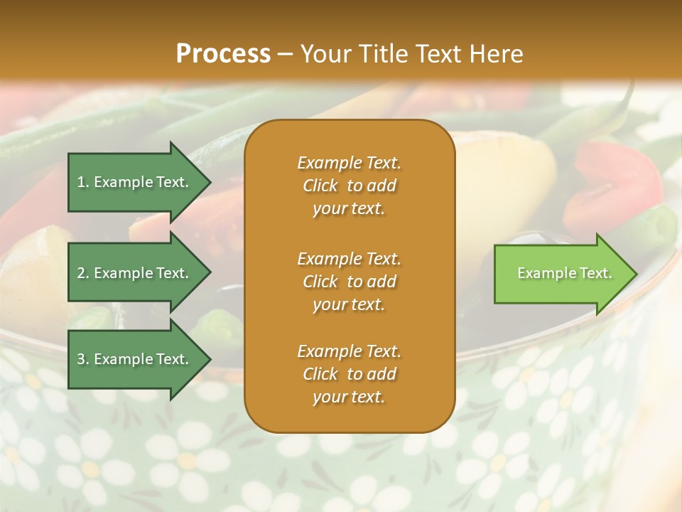 Selective Appetizer Fresh PowerPoint Template