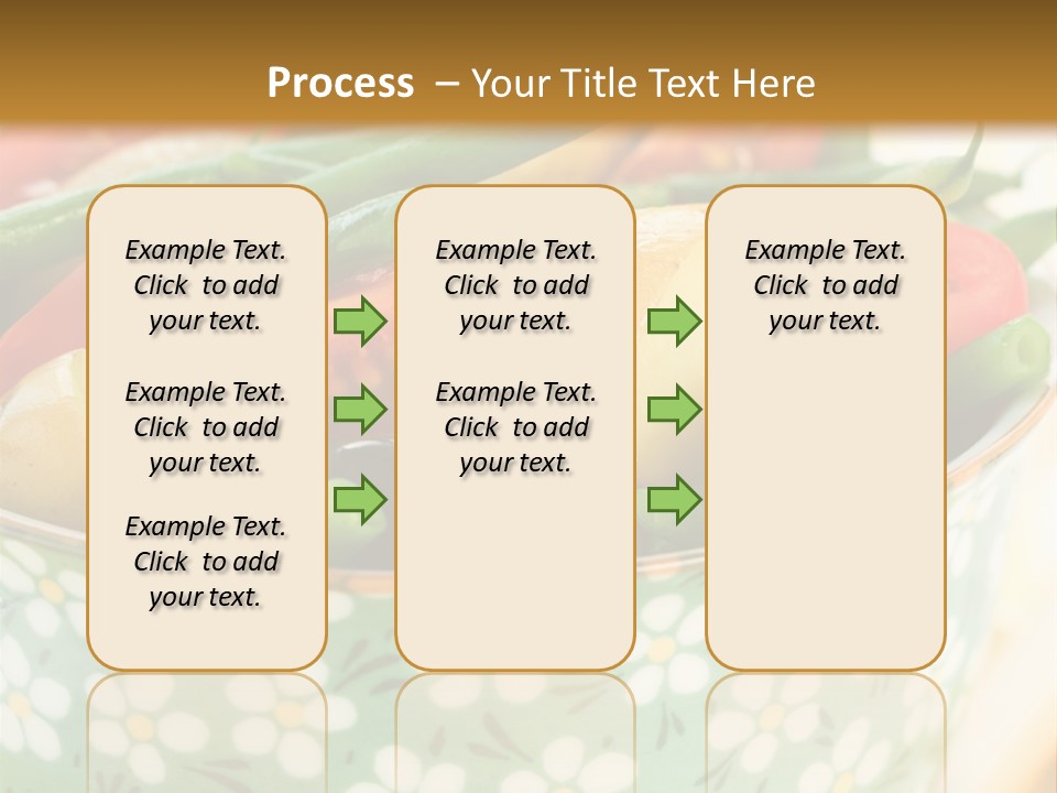 Selective Appetizer Fresh PowerPoint Template