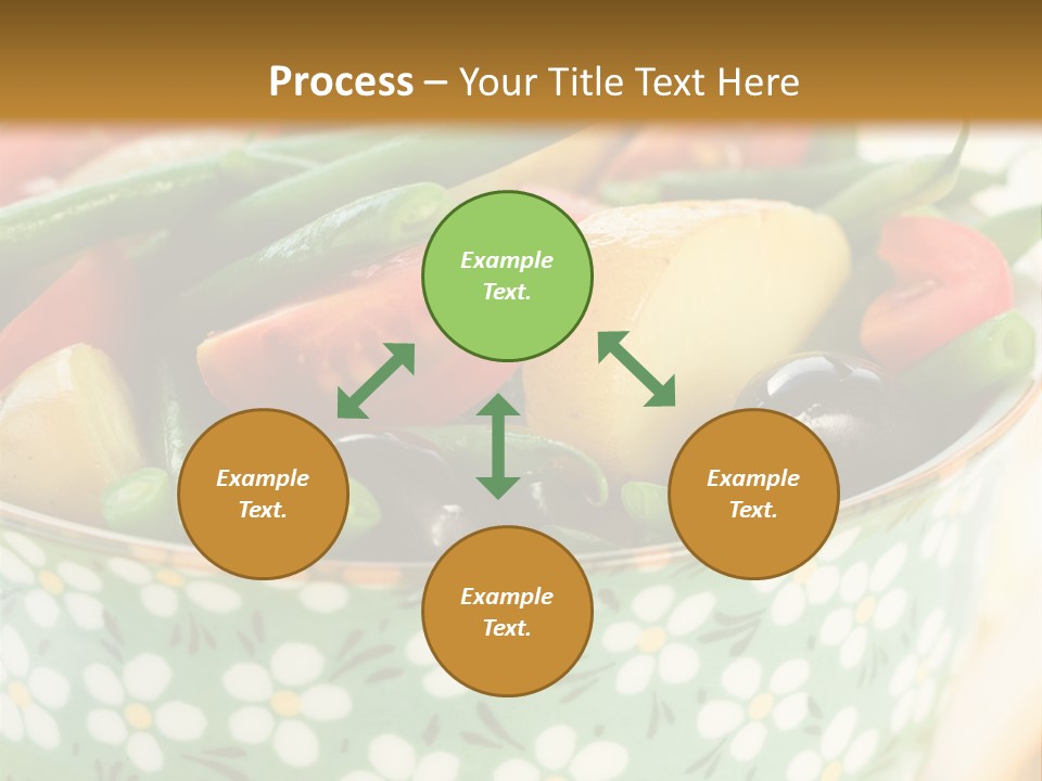 Selective Appetizer Fresh PowerPoint Template