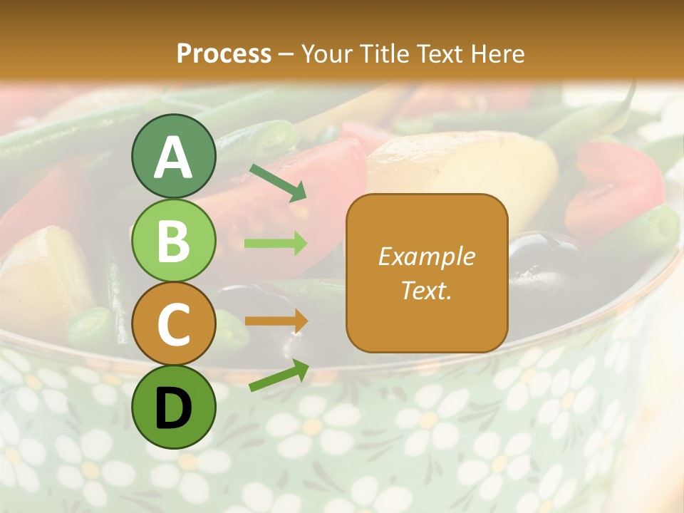 Selective Appetizer Fresh PowerPoint Template