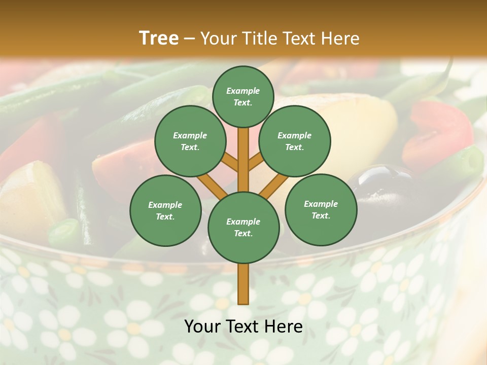 Selective Appetizer Fresh PowerPoint Template