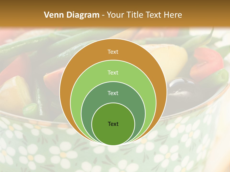Selective Appetizer Fresh PowerPoint Template