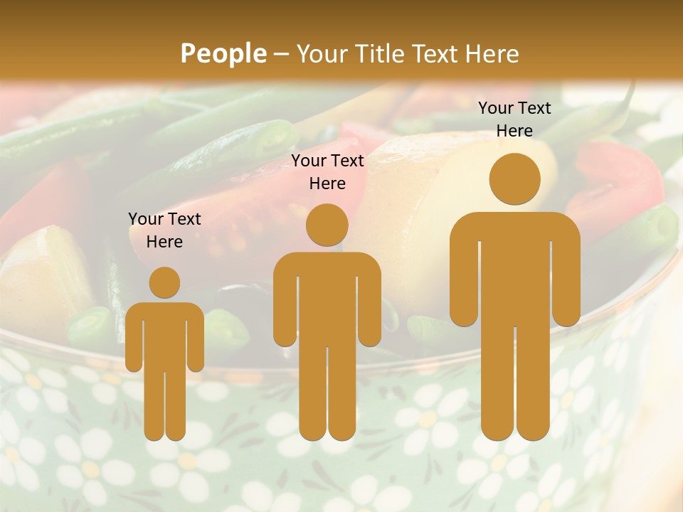 Selective Appetizer Fresh PowerPoint Template