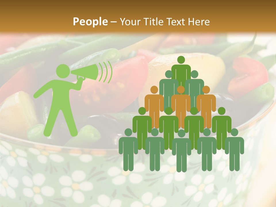 Selective Appetizer Fresh PowerPoint Template