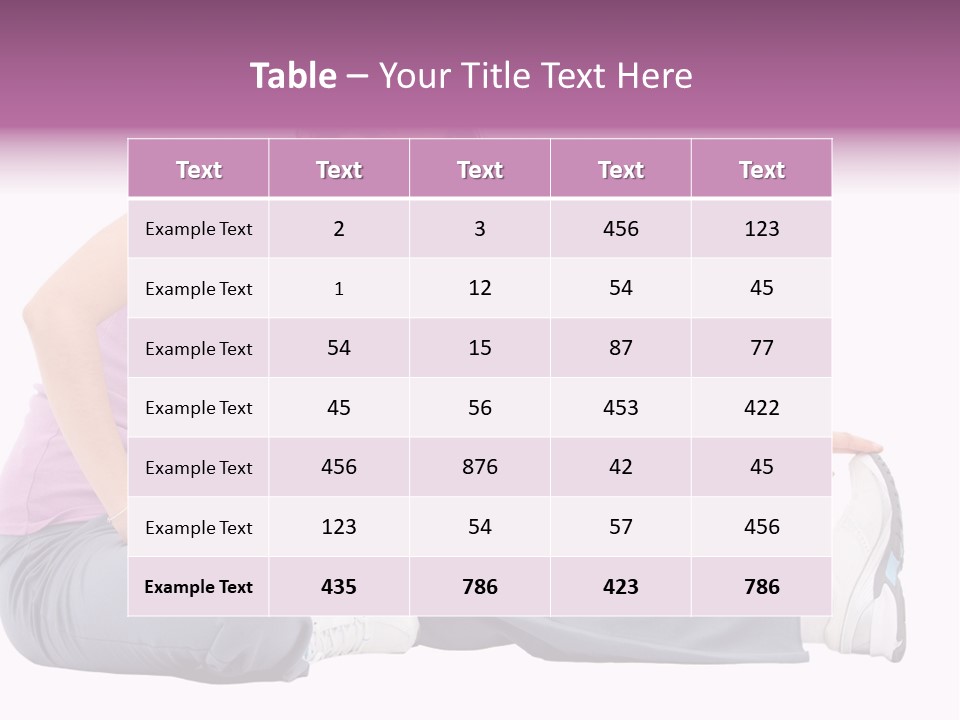 A Woman Sitting On The Ground With Her Arms Out PowerPoint Template