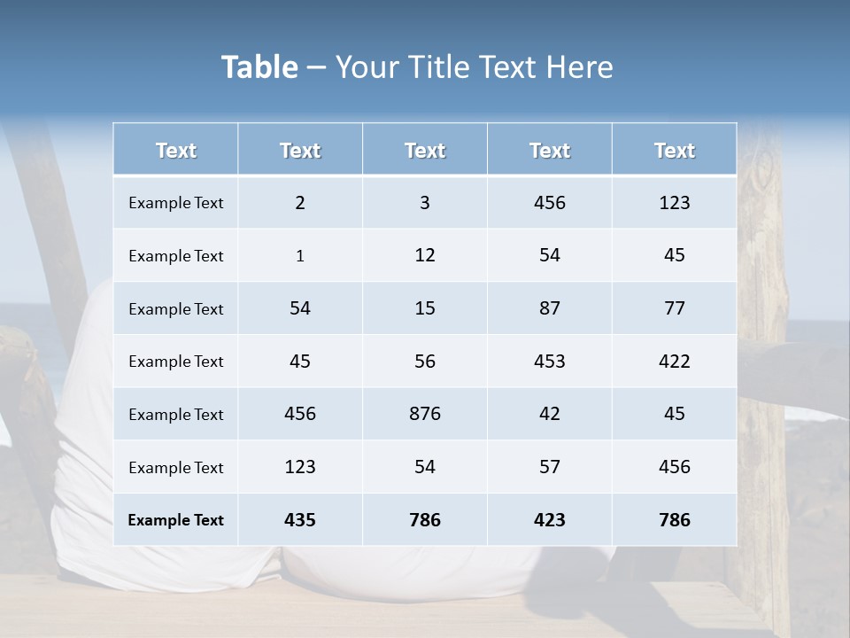 Physical View Hope PowerPoint Template